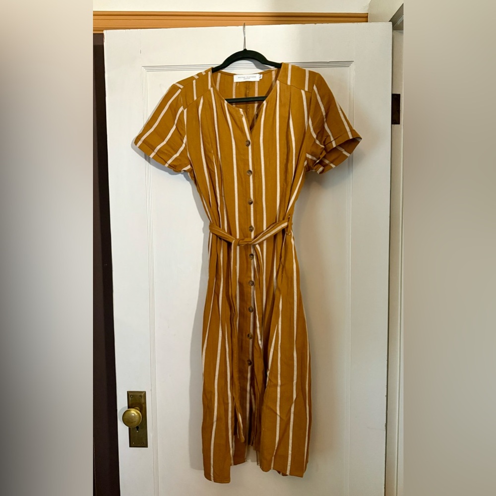 Nectar Clothing cotton Button Up Dress